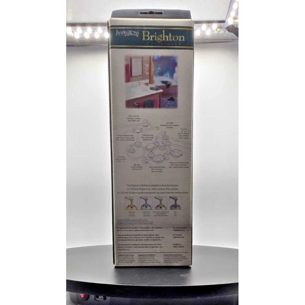 Brighton Collection Toilet Paper Holder in Satin Nickel NEW